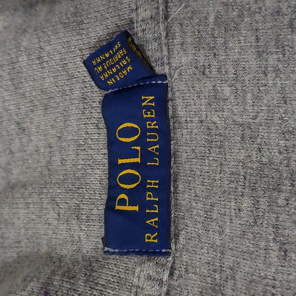 Polo Ralph Lauren gray ¼ zip - Picture 4 of 5
